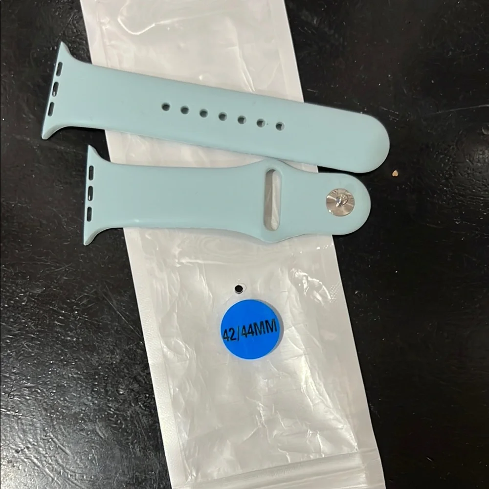 Light Blue Smartwatch Band to fit 42mm Apple case